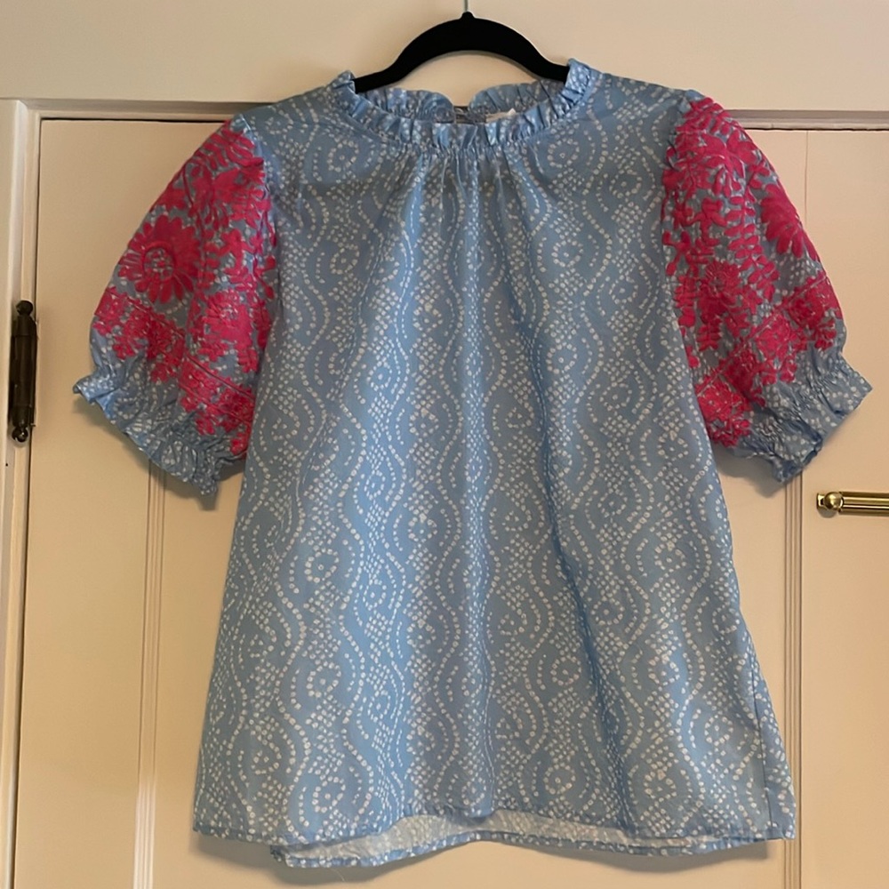 Embroidered THML Top